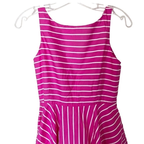 Polo Ralph Lauren Pink and White Striped Sleeveless Dress Girls Size 16 - Picture 6 of 9